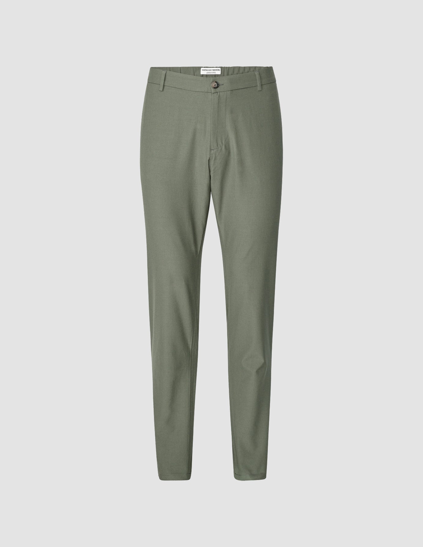 Pantalones elásticos Juan verde urbano