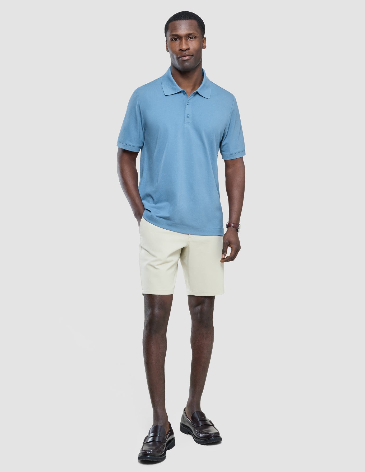 Polo Alberto Azul