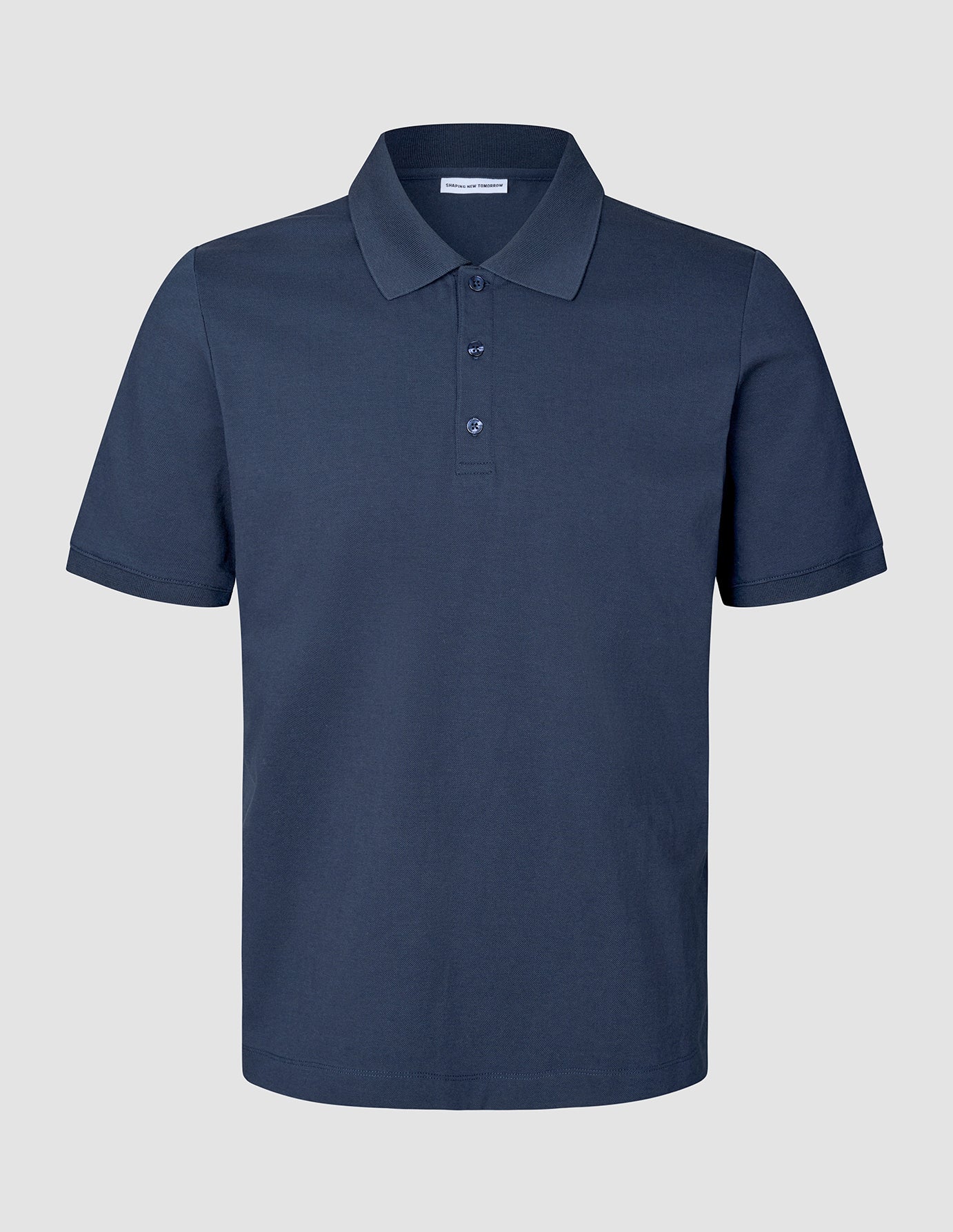 Polo Alberto Azul marino oscuro