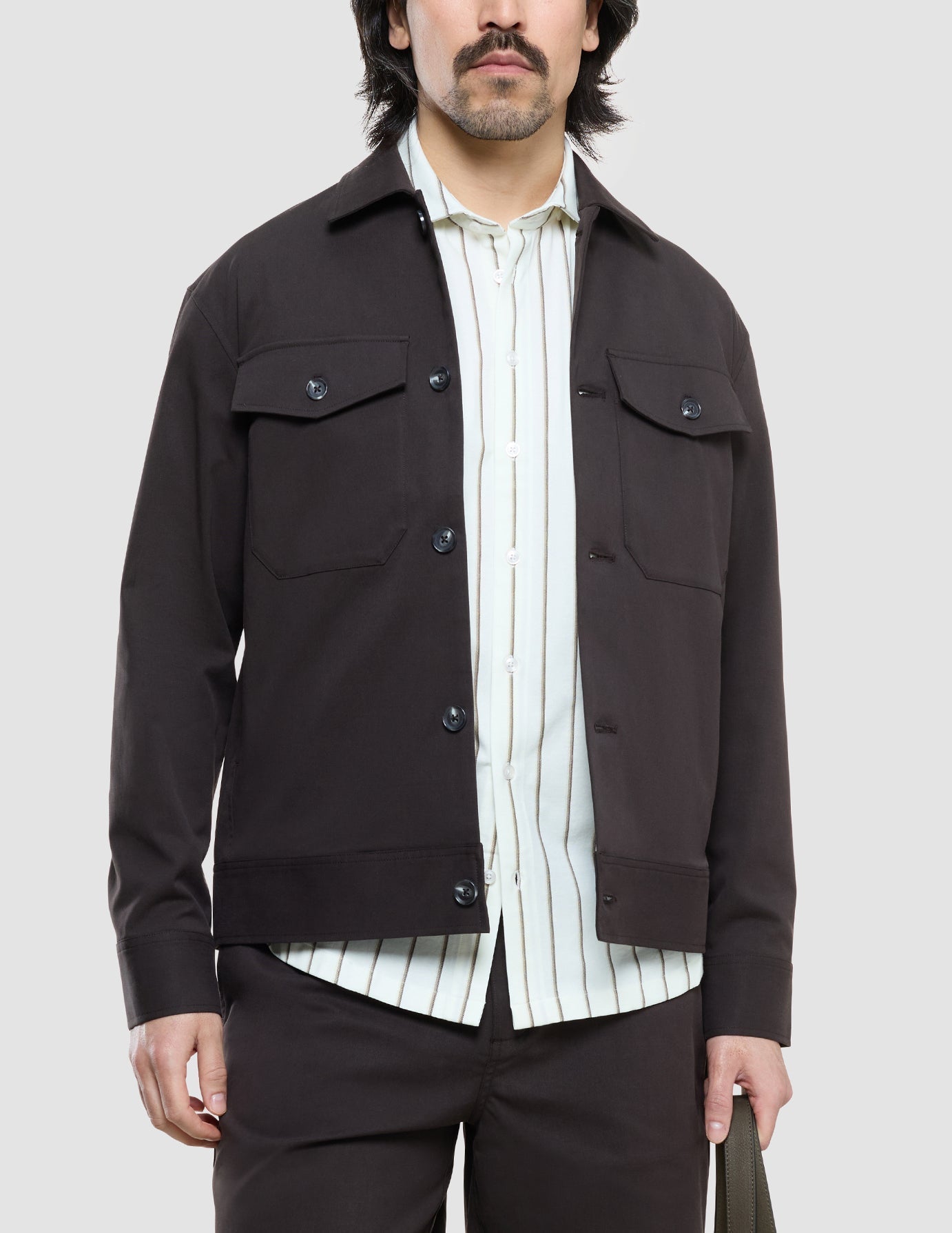 Conjunto Alex Marron oscuro