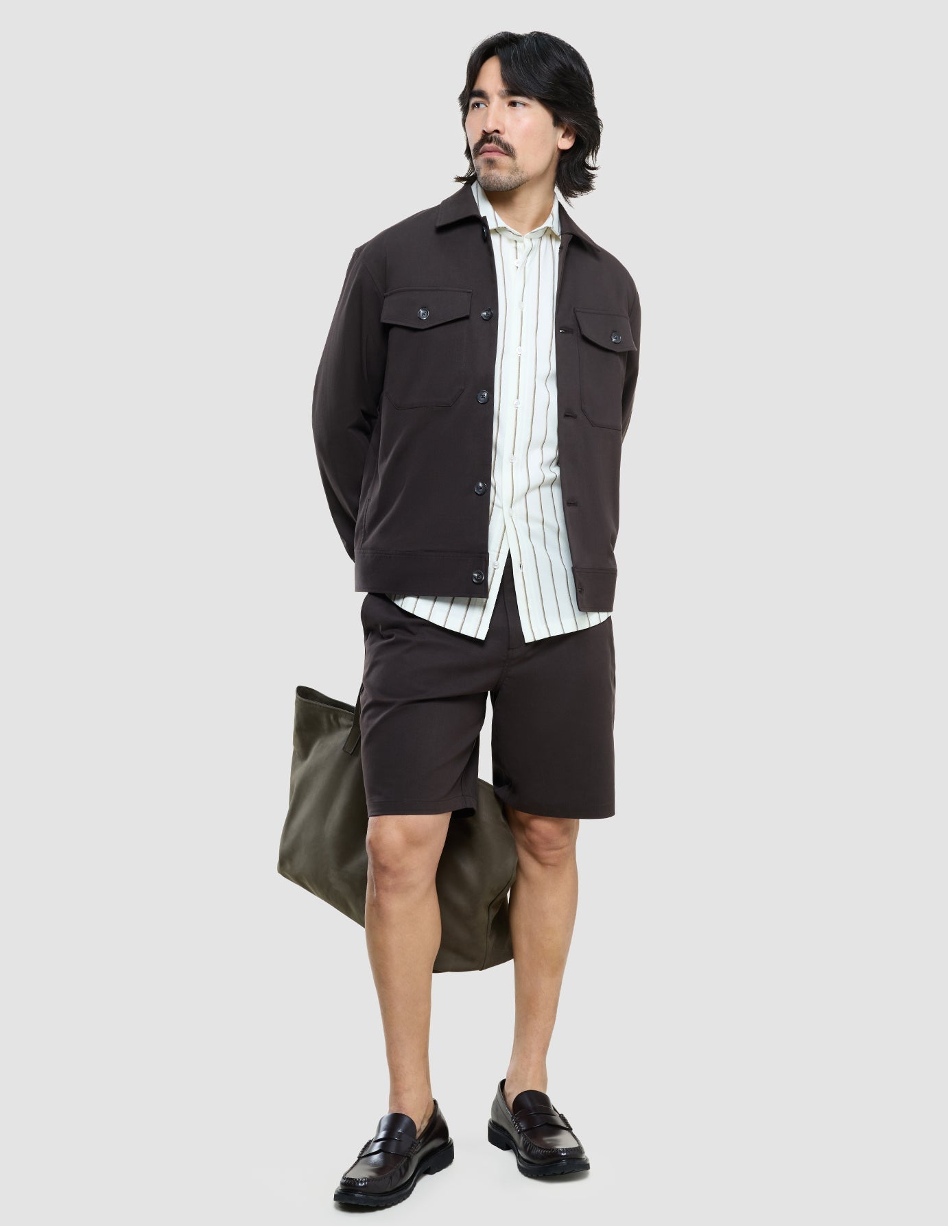 Conjunto Alex Marron oscuro