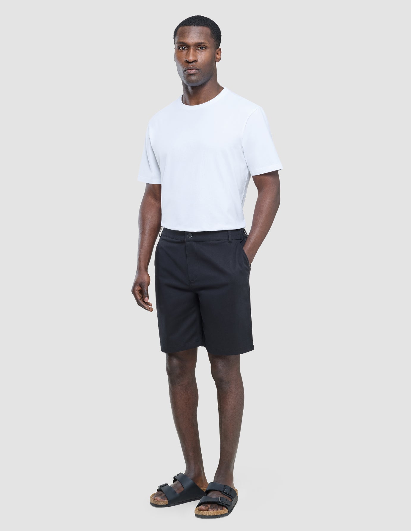 Pantalones cortos Manuel de algodón Negros