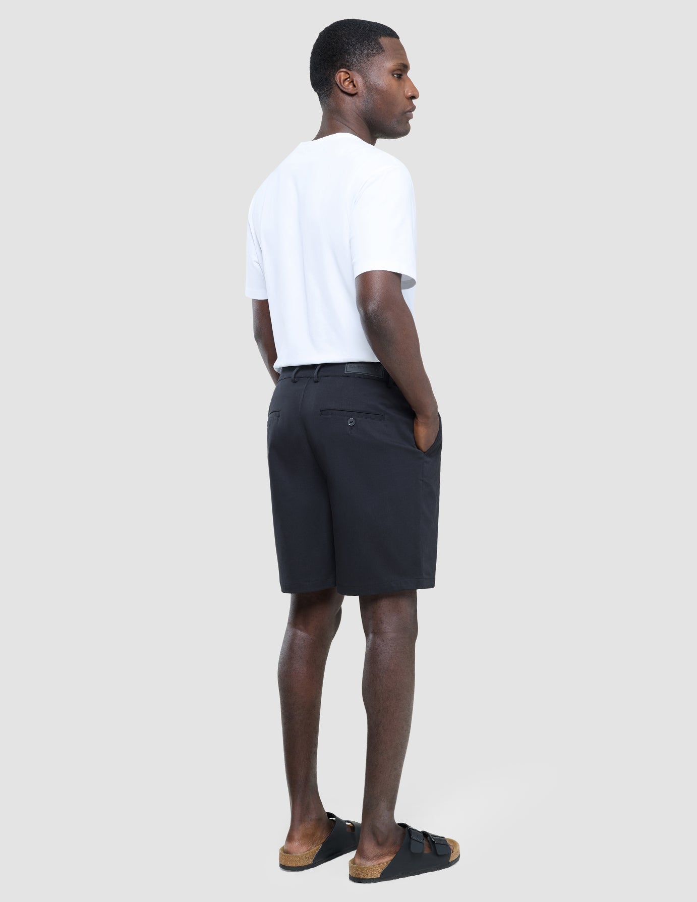 Pantalones cortos Manuel de algodón Negros