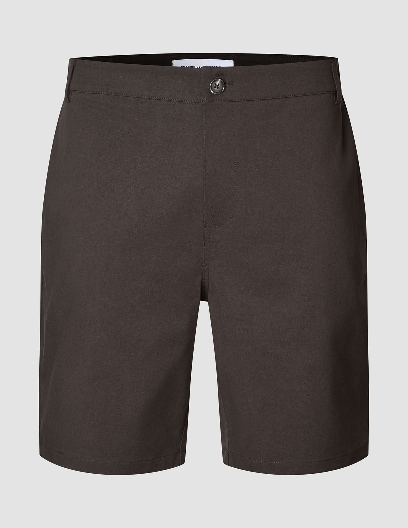 Pantalones cortos Manuel de algodón Marrón oscuro