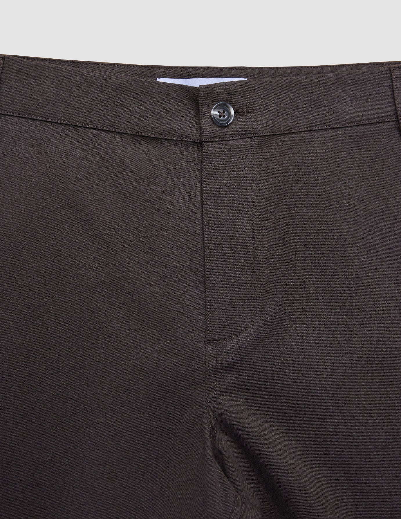 Pantalones cortos Manuel de algodón Marrón oscuro