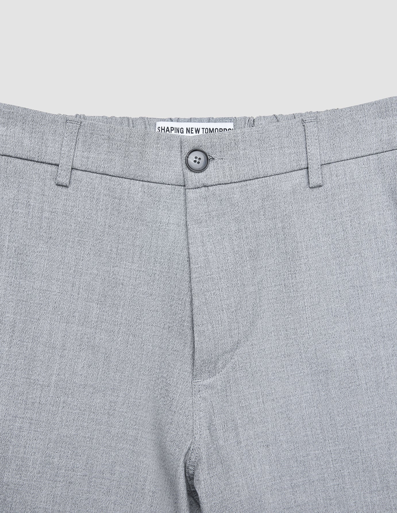 Pantalones elásticos Juan de color Gris carbón