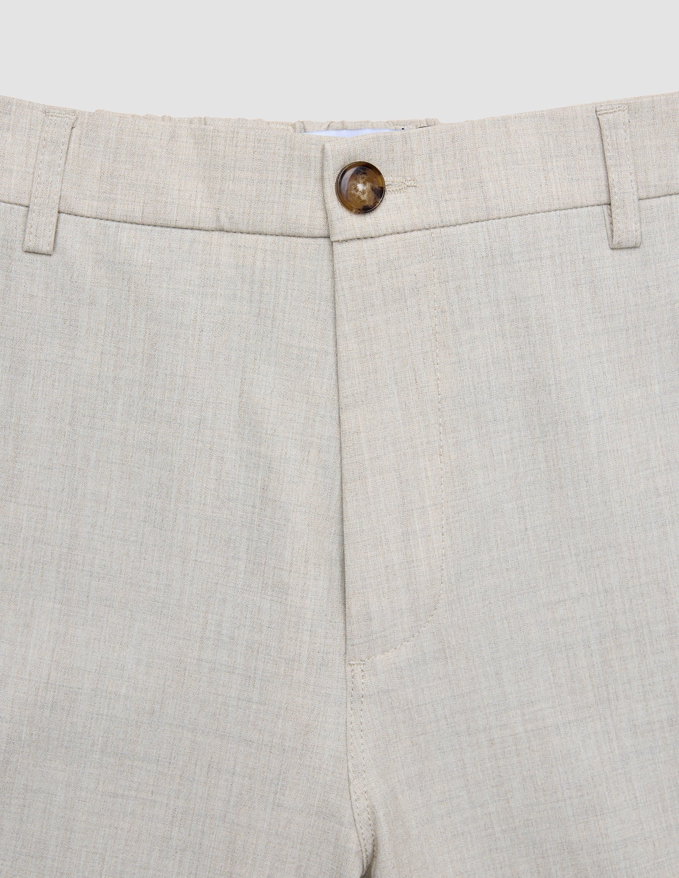 Pantalones elásticos Juan en color Beige concha